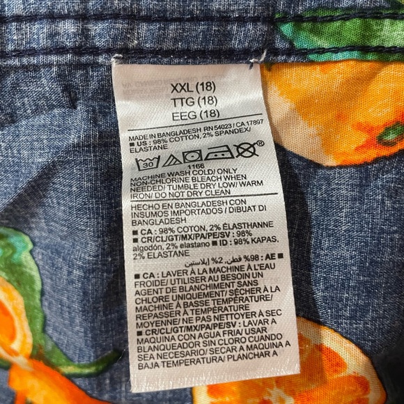 Old Navy Boys’ Camp Shirt - XXL / 18 - OFMD - Picture 5 of 7